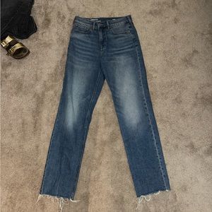 JCrew Full length classic straight high rise jeans